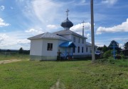 Церковь Покрова Пресвятой Богородицы, Храм Покрова Божией Матери в д. Арабач. Фотография с группы "Православный приход п. Казлук и п.Мадмас", сделана о. Григорием Бырко в 2018г.<br>, Арабач, Усть-Вымский район, Республика Коми