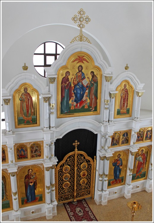 Церковь Игоря Черниговского в колокольне собора Михаила Архангела, Токсово (Всеволожский район, Ленинградская область). интерьер и убранство