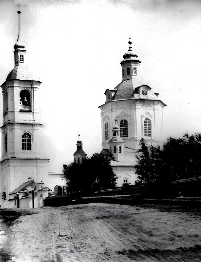 Церковь Рождества Христова, Андреаполь (Андреапольский район, Тверская область). архивная фотография,  Церковь в 1914 году