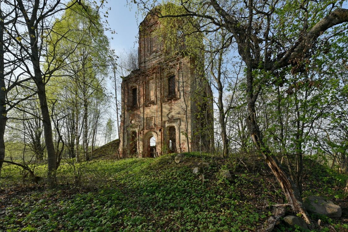 Сопоть, урочище. Церковь Сергия Радонежского. фасады, Вид с юго-востока