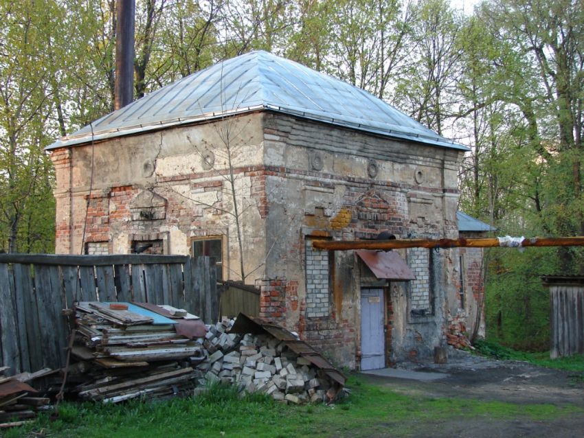 Михновка. Церковь Нила Столобенского. общий вид в ландшафте