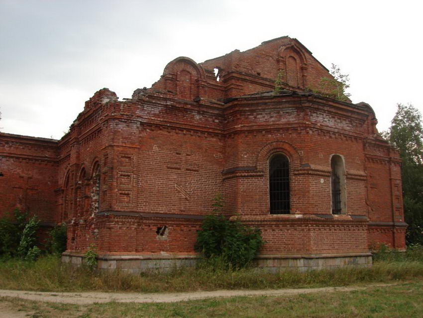 Церковь Казанской иконы Божией Матери, Каспля-2 (Смоленский район, Смоленская область). фасады