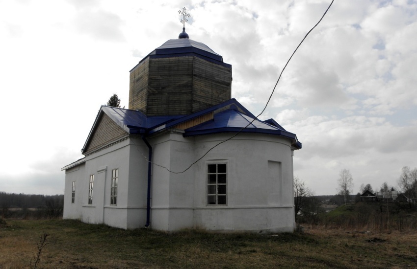 Церковь Покрова Пресвятой Богородицы, Волок (Боровичский район, Новгородская область). фасады