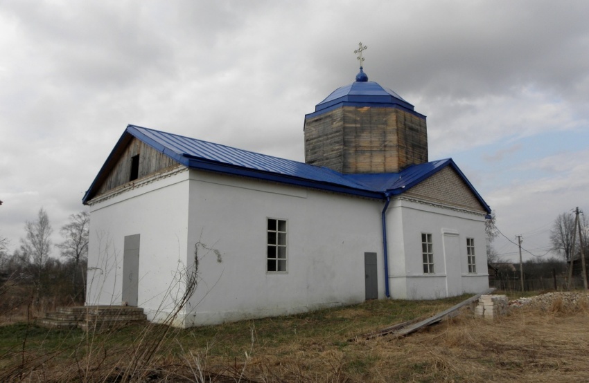Церковь Покрова Пресвятой Богородицы, Волок (Боровичский район, Новгородская область). фасады