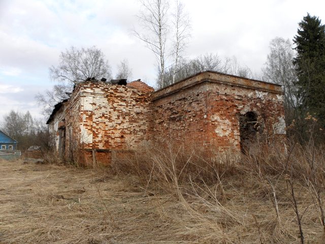 Церковь Благовещения Пресвятой Богородицы, Волок (Боровичский район, Новгородская область). фасады