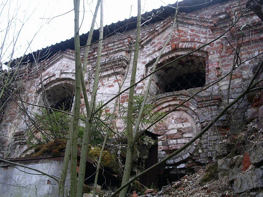 Церковь Рождества Христова, Андреаполь (Андреапольский район, Тверская область). архитектурные детали, фрагмент северного фасада главного объема