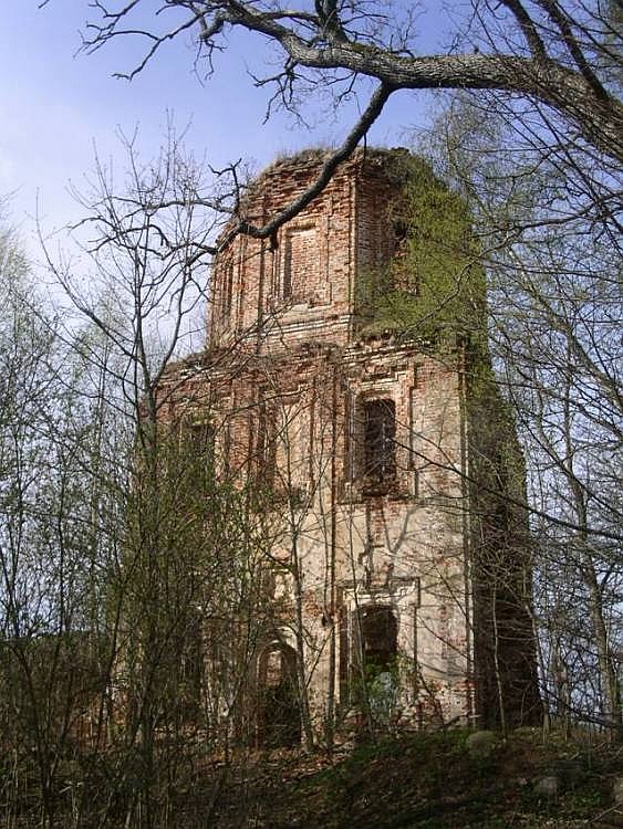 Церковь Сергия Радонежского, Сопоть, урочище (Западнодвинский район, Тверская область). фасады, вид с юга