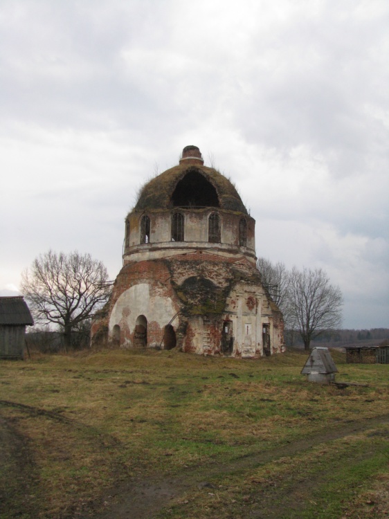 Церковь Собора Пресвятой Богородицы, Сытьково (Ржевский район и г. Ржев, Тверская область). фасады, Вид с севера