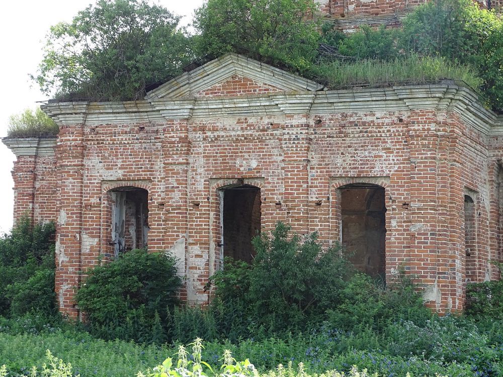 Церковь Спаса Преображения, Жердево (Щёкинский район, Тульская область). архитектурные детали