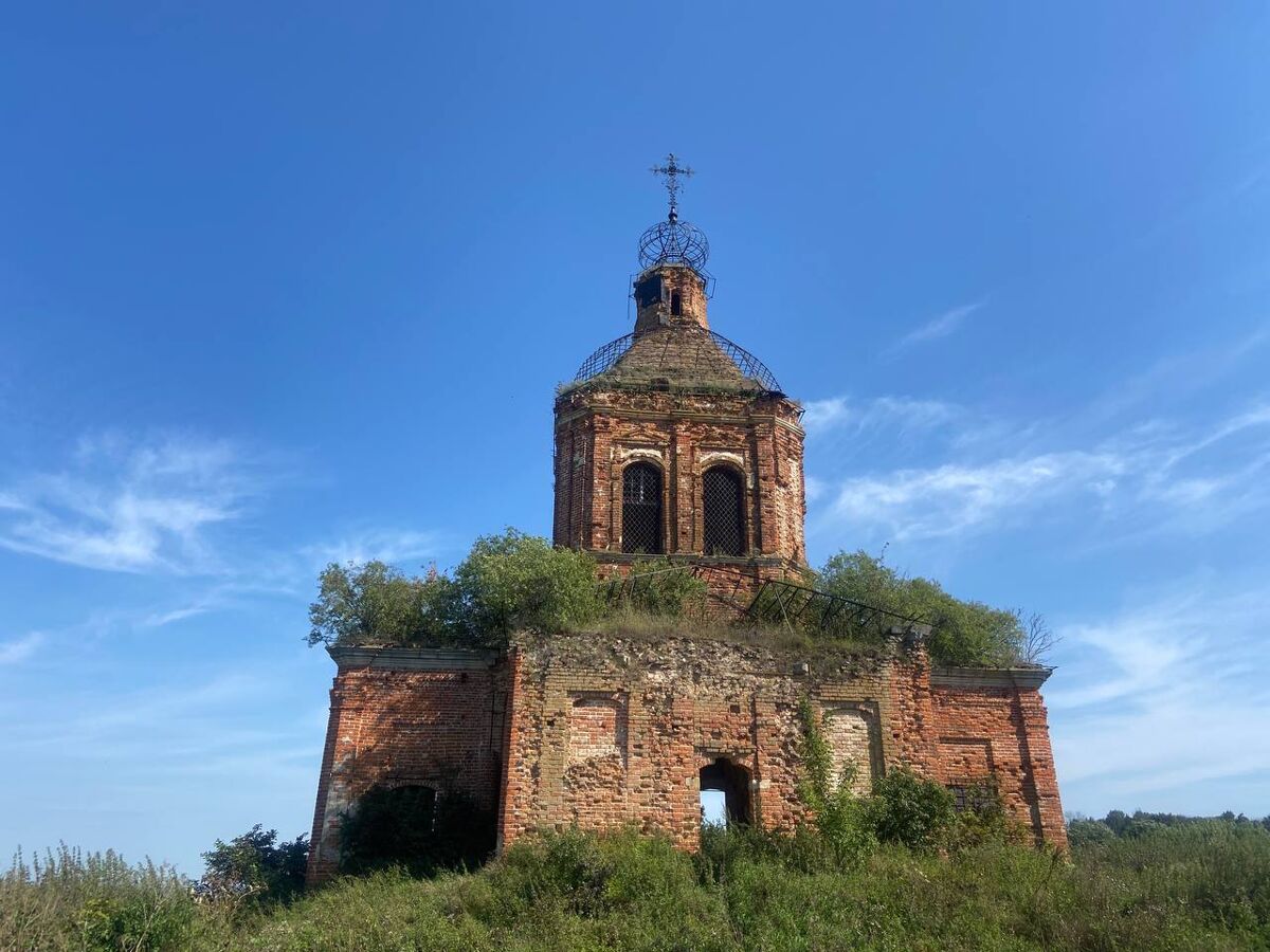 Церковь Спаса Преображения, Жердево (Щёкинский район, Тульская область). фасады