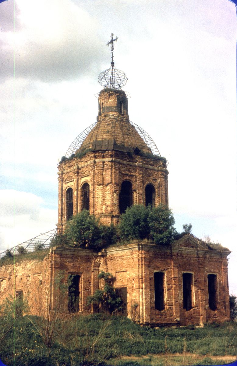 документальные фотографии. Церковь Преображения Господня, Жердево (Щёкинский район, Тульская область)