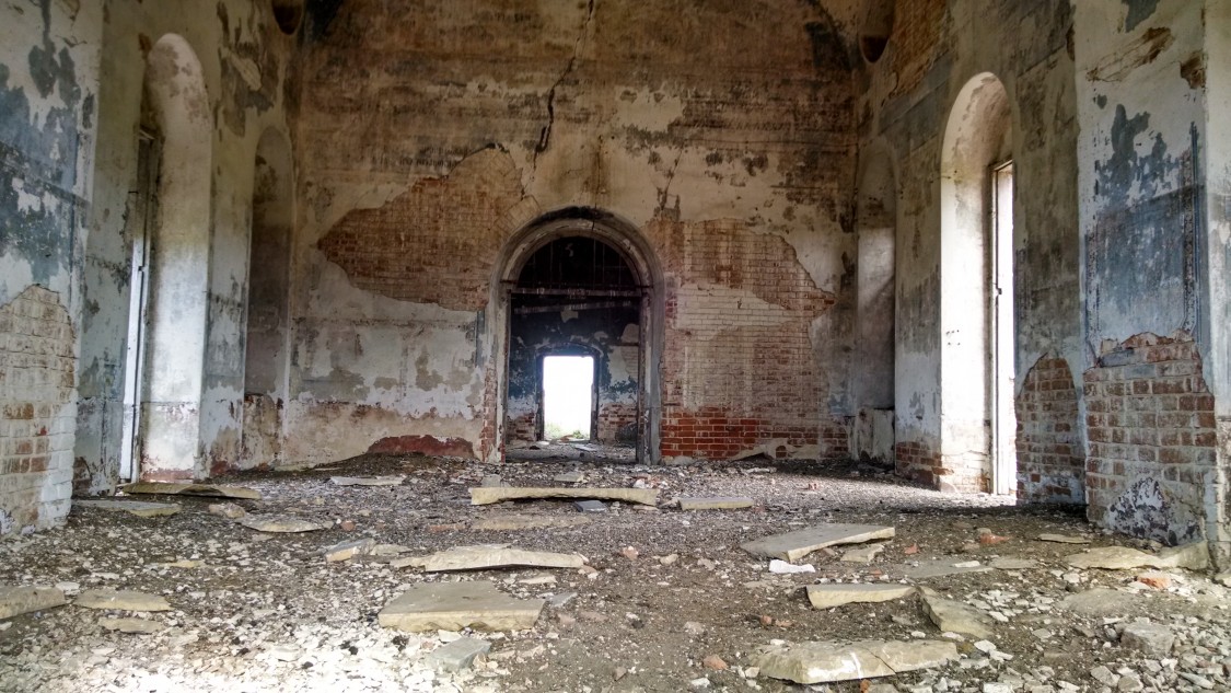 Церковь Михаила Архангела, Архангельское (Щёкинский район, Тульская область). интерьер и убранство