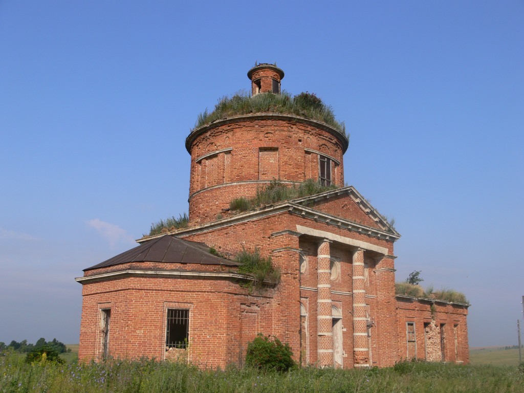 Церковь Михаила Архангела, Архангельское (Щёкинский район, Тульская область). фасады