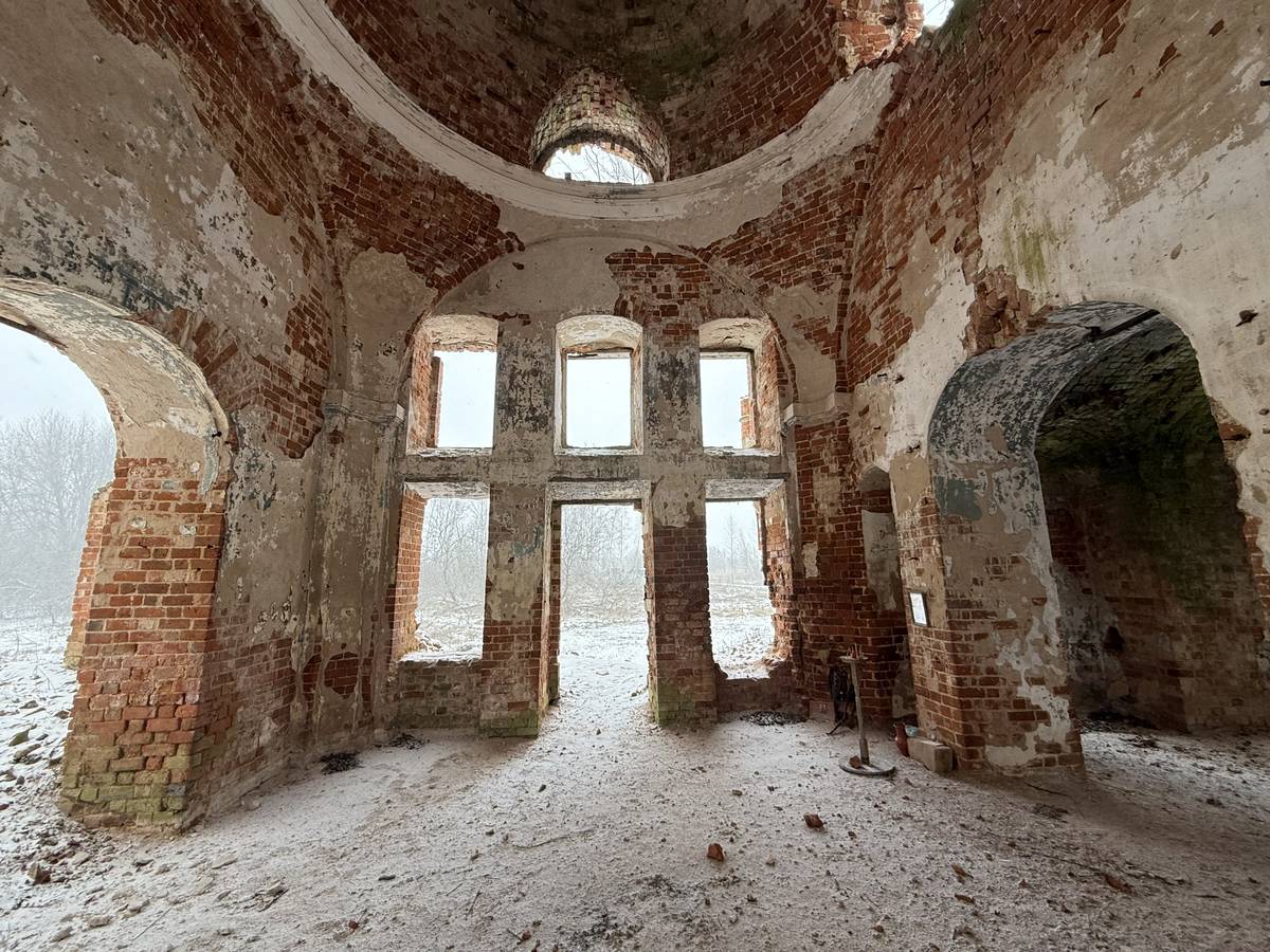 Церковь Казанской иконы Божией Матери, Турино (Заокский район, Тульская область). интерьер и убранство, Северная стена основного объема