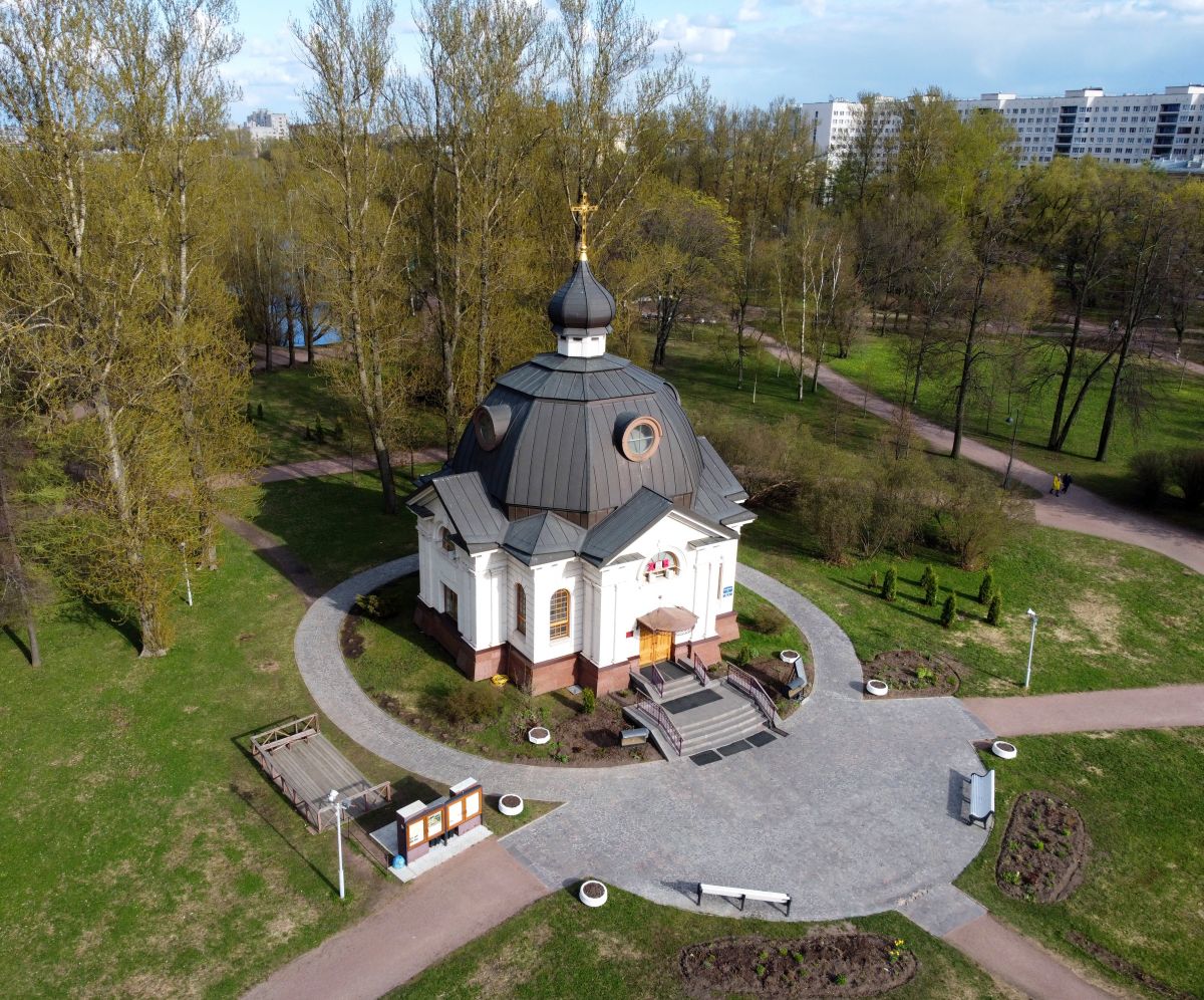 Московский район. Часовня Всех Святых, в земле Российской просиявших. художественные фотографии