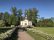 Московский район. Всех Святых, в земле Российской просиявших в Московском парке Победы, часовня