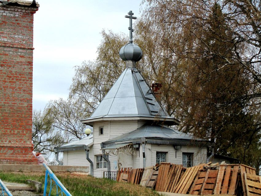 Усть-Вымь. Михаило-Архангельский мужской монастырь. Неизвестная часовня. фасады, вид с северо-запада