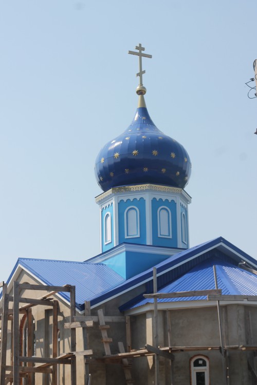 Ламское. Церковь Казанской иконы Божией Матери. общий вид в ландшафте