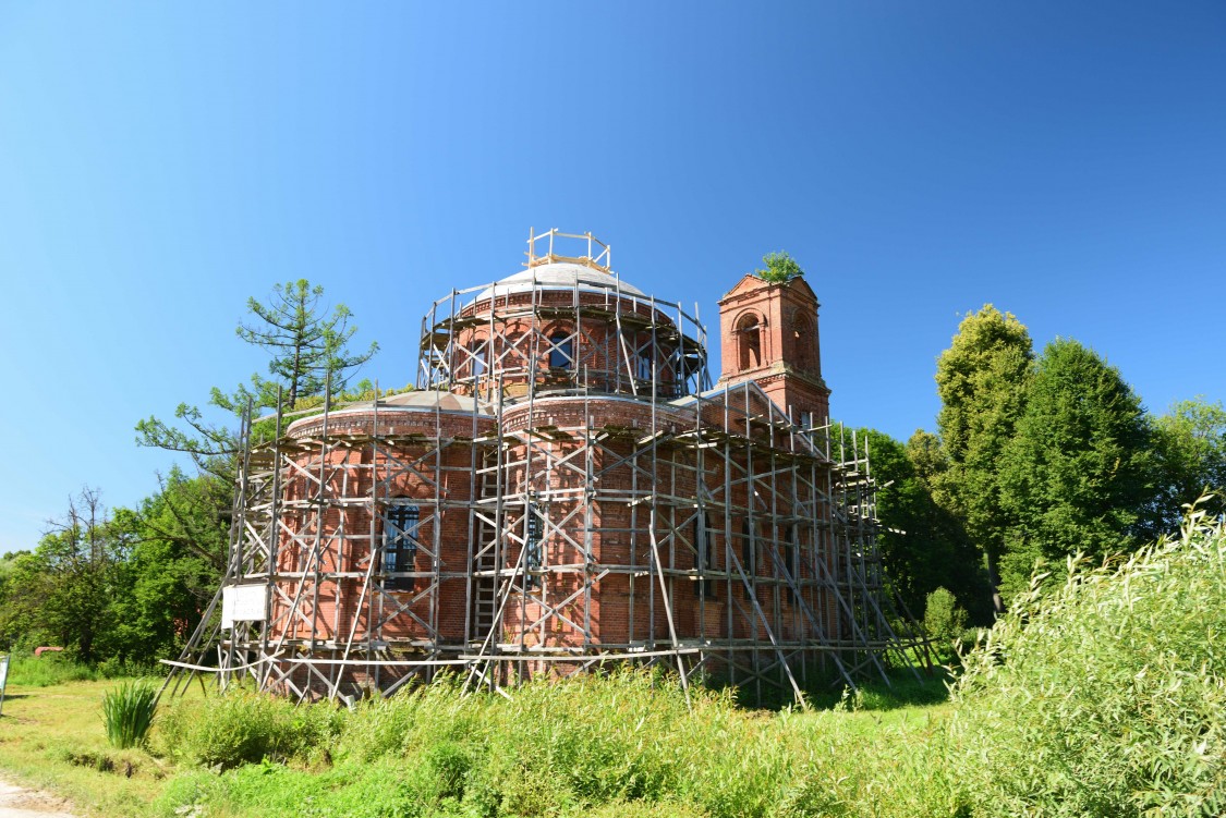 Церковь Рождества Христова, Трубецкое (Тарусский район, Калужская область). художественные фотографии,  Трубецкое. Церковь Рождества Христова.