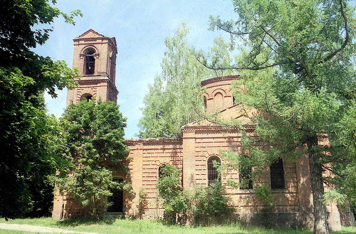 фасады. Церковь Рождества Христова, Трубецкое (Тарусский район, Калужская область)
