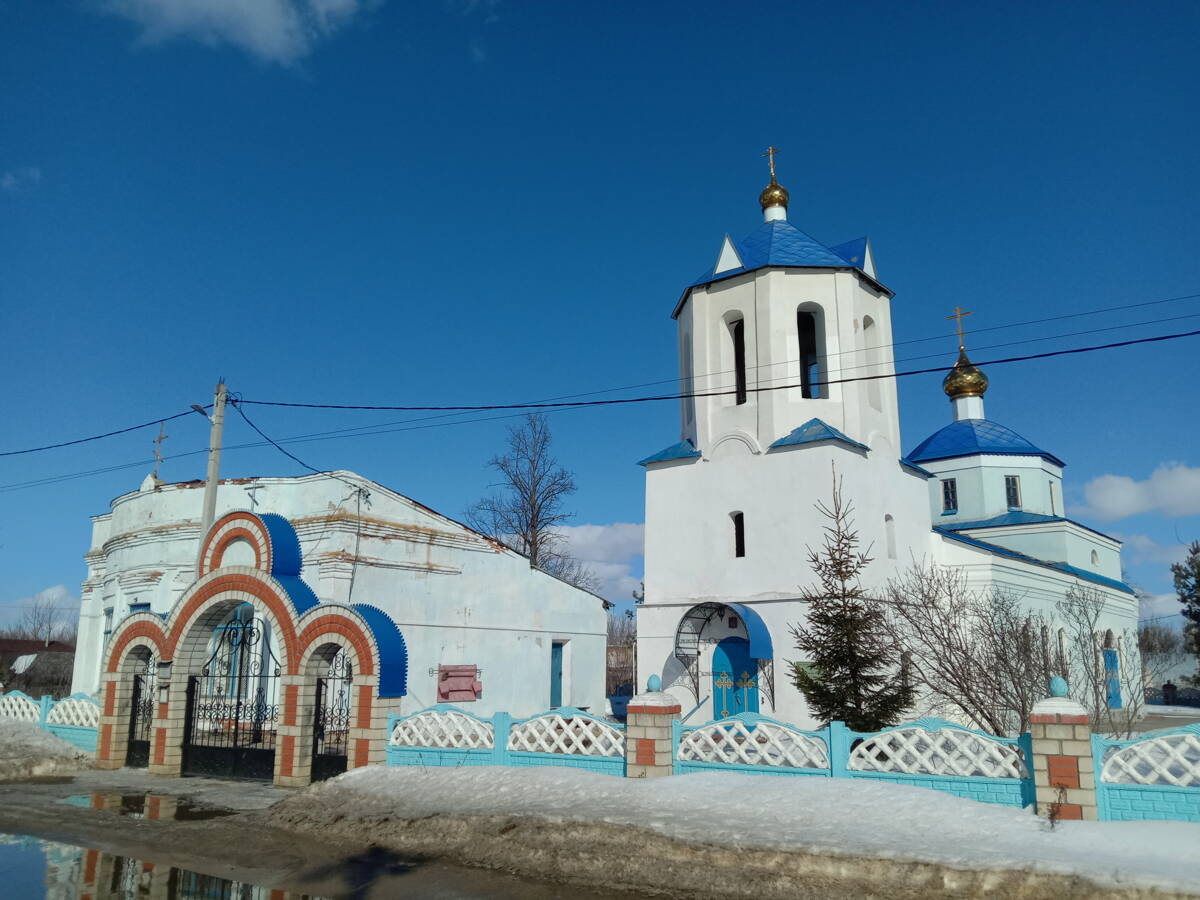 Церковь Покрова Пресвятой Богородицы, Чернава (Измалковский район, Липецкая область). фасады