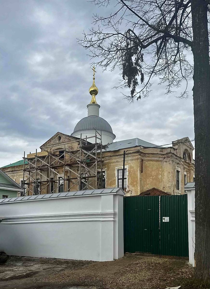 документальные фотографии. Алексеевский Новодевичий монастырь. Церковь Успения Пресвятой Богородицы, Арзамас (Арзамасский район и г. Арзамас, Нижегородская область)