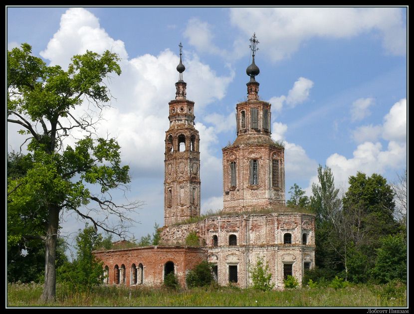 Коленцы. Церковь Благовещения Пресвятой Богородицы. фасады