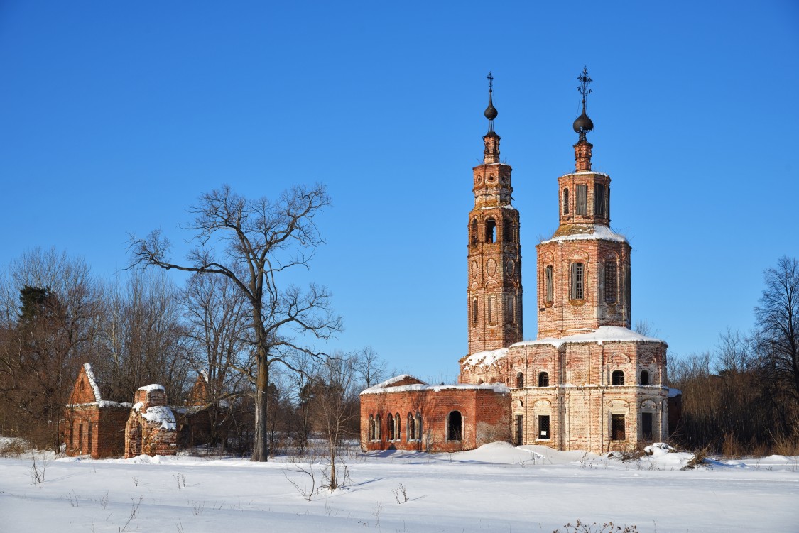 Церковь Благовещения Пресвятой Богородицы, Коленцы (Старожиловский район, Рязанская область). фасады
