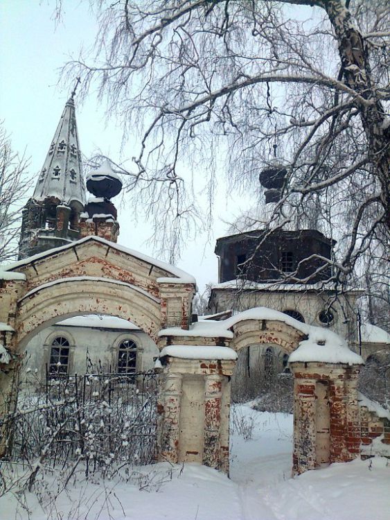Дресвищи. Церковь Николая Чудотворца. дополнительная информация, вид с юга