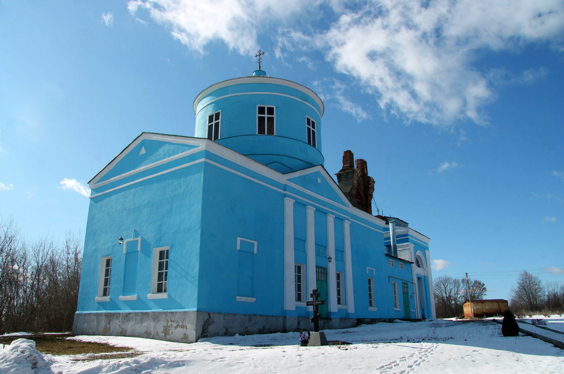 Церковь Космы и Дамиана, Павелка (Лебедянский район, Липецкая область). фасады