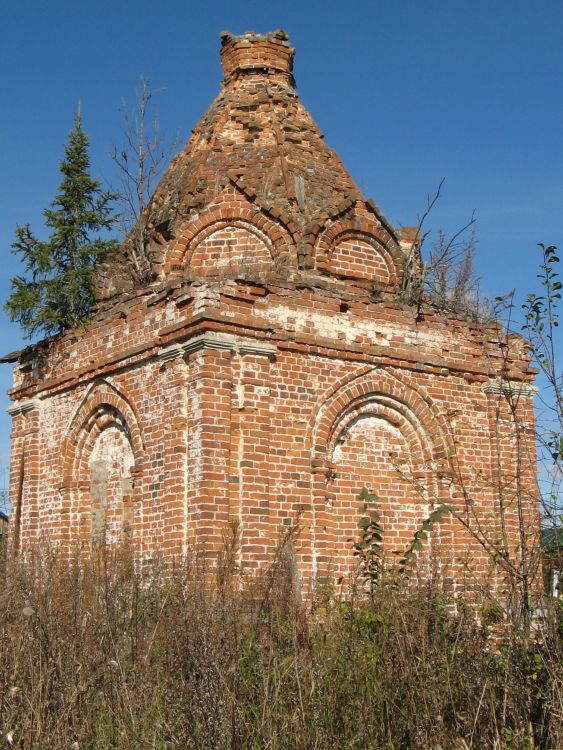 Неизвестная часовня, Бабанино (Собинский район, Владимирская область). фасады, Вид с юго-востока