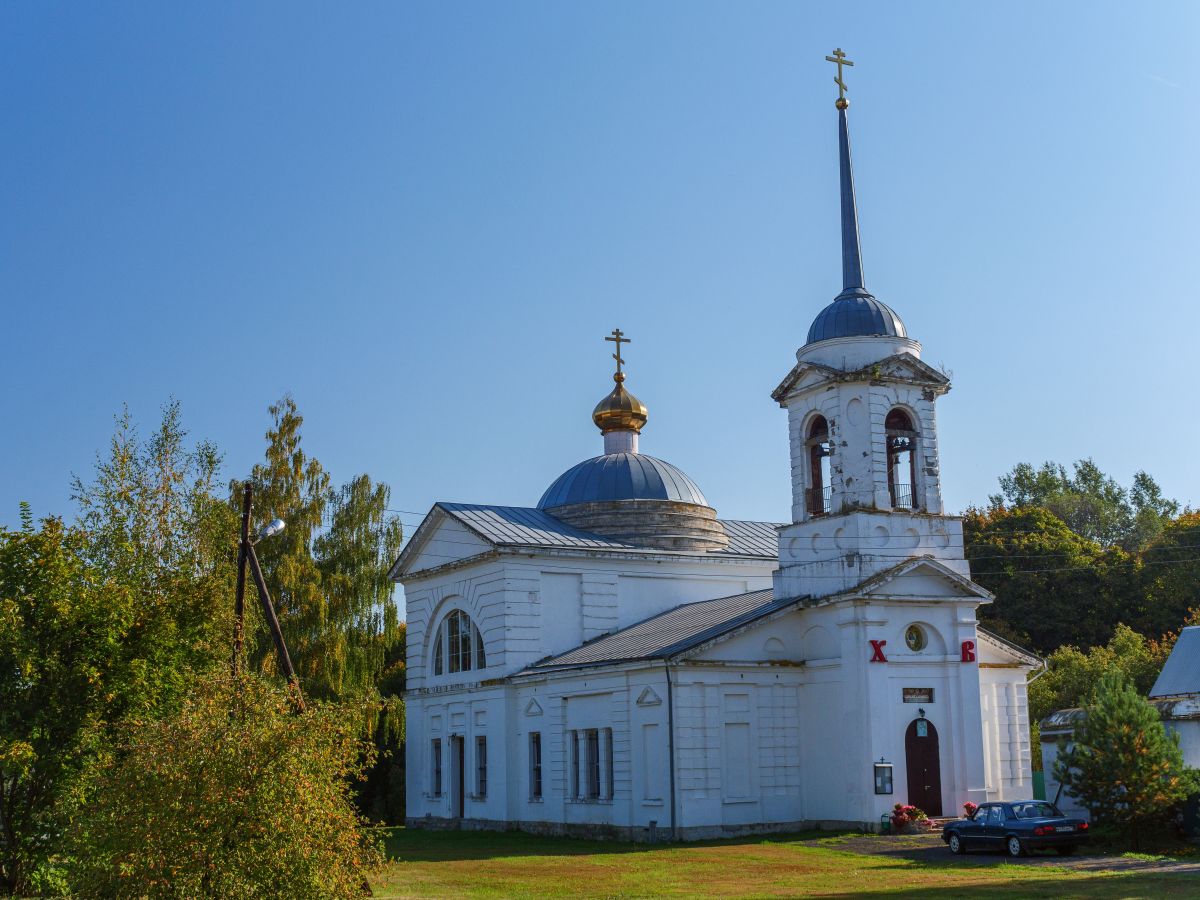 Церковь Казанской иконы Божией Матери, Осаново (Новомосковский район, Тульская область). фасады