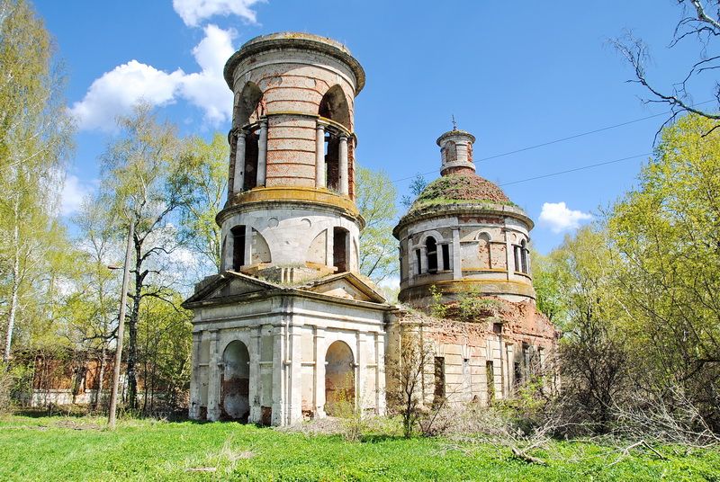 Церковь Успения Пресвятой Богородицы, Бороздино (Новомосковск, город, Тульская область). фасады