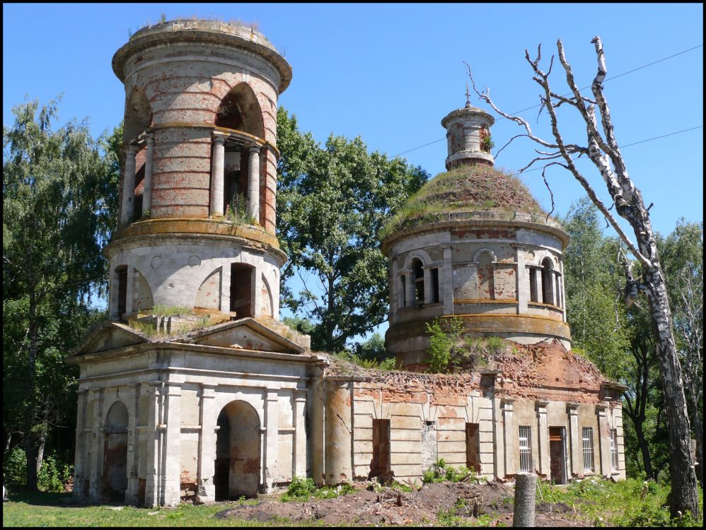 Бороздино. Церковь Успения Пресвятой Богородицы. фасады