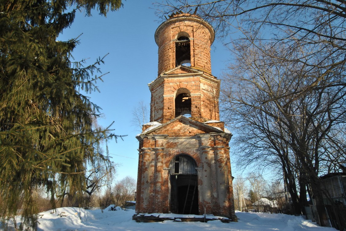 Алешня. Церковь Покрова Пресвятой Богородицы. фасады