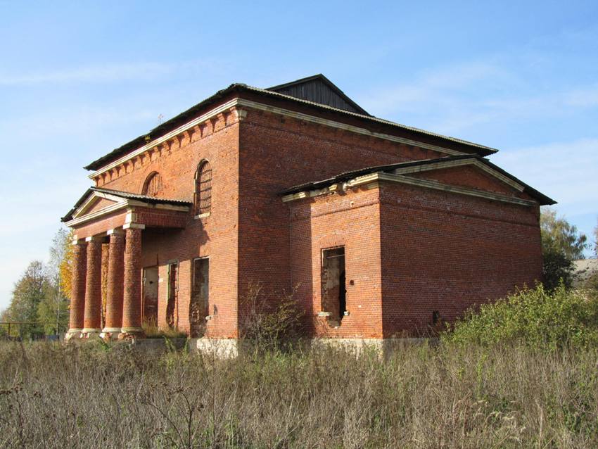 Церковь Воскресения Христова, Головеньки (Щёкинский район, Тульская область). фасады, вид с востока