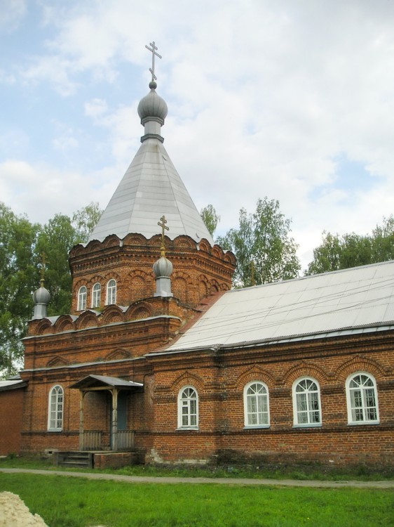 Церковь Владимирской иконы Божией Матери, Кресты (Бор, ГО, Нижегородская область). фасады
