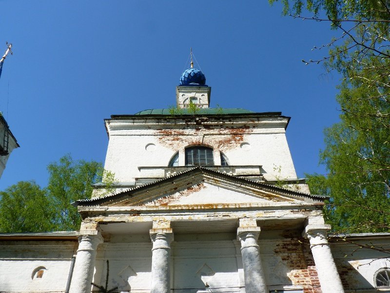 Церковь Преображения Господня, Ногинская (Кинешемский район, Ивановская область). архитектурные детали