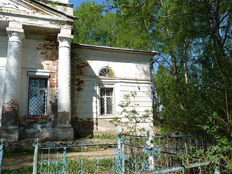 Церковь Преображения Господня, Ногинская (Кинешемский район, Ивановская область). архитектурные детали