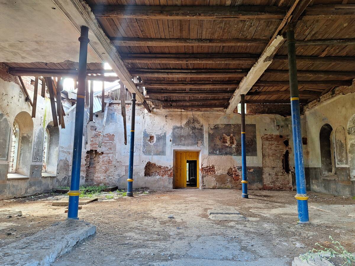 Церковь Преображения Господня, Спасское (Вологодский район, Вологодская область). интерьер и убранство