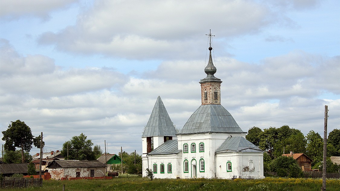 Морозово. Церковь Параскевы Пятницы. фасады