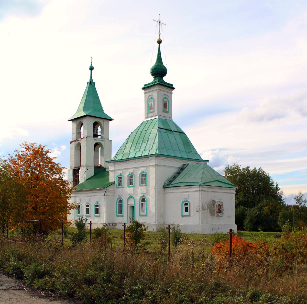 Морозово. Церковь Параскевы Пятницы. фасады