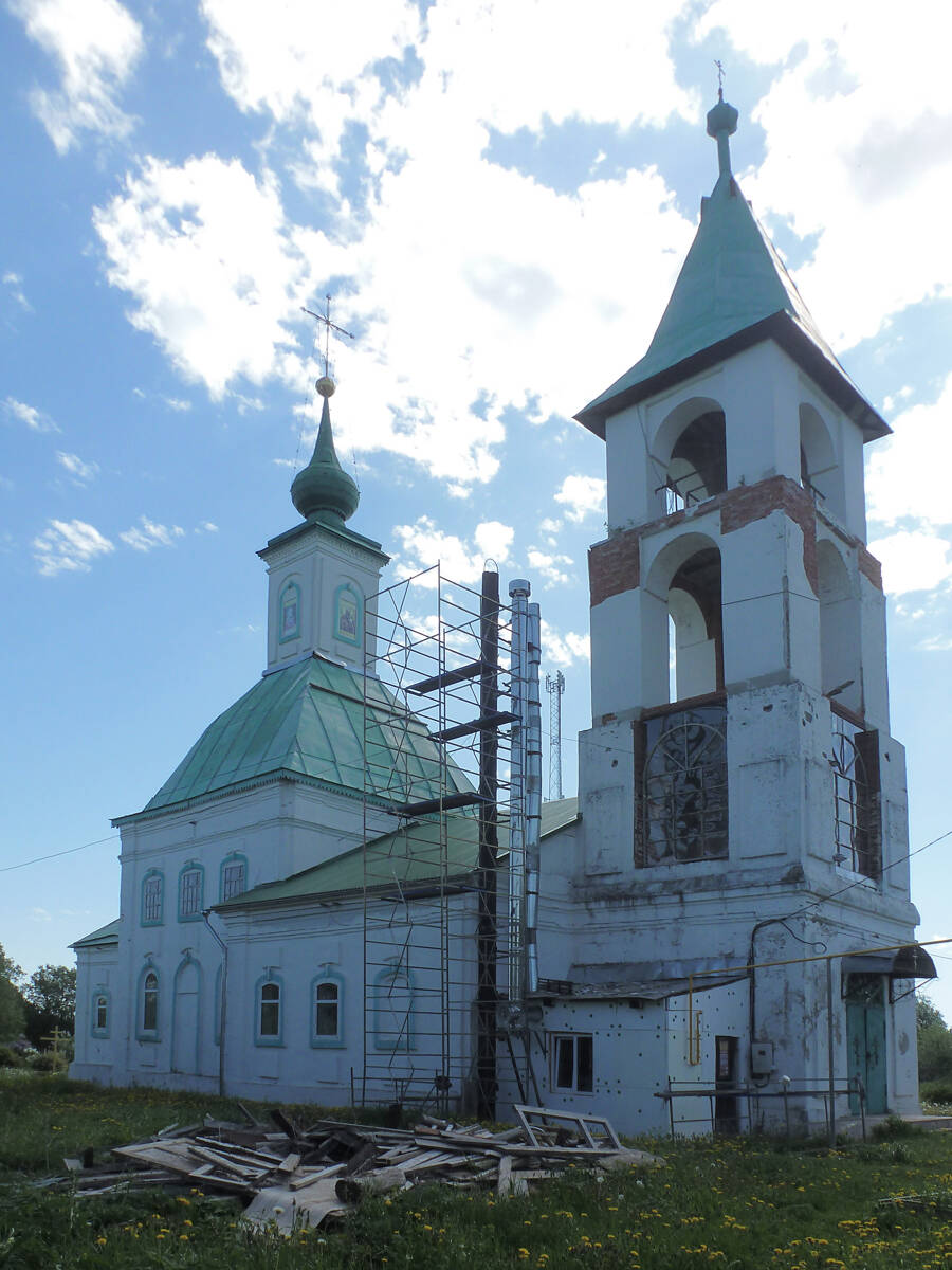 Церковь Параскевы Пятницы, Морозово (Тейковский район, Ивановская область). фасады
