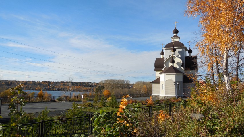 Церковь Рождества Пресвятой Богородицы, Кондопога (Кондопожский район, Республика Карелия). общий вид в ландшафте