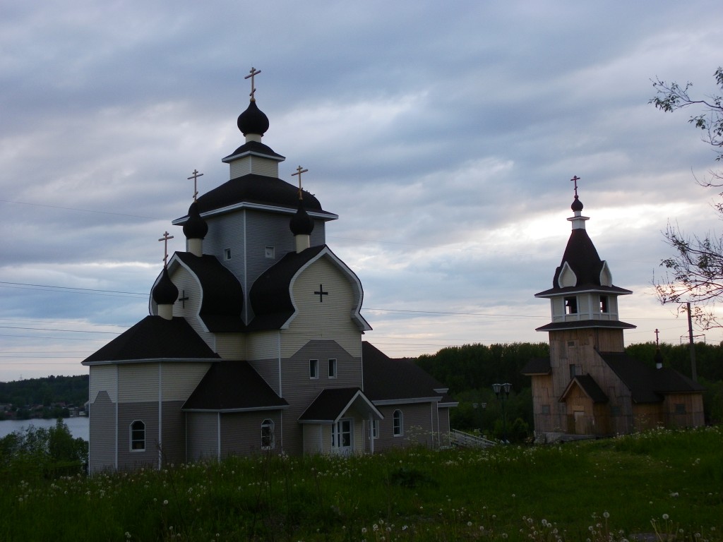 Церковь Рождества Пресвятой Богородицы, Кондопога (Кондопожский район, Республика Карелия). фасады, В 2017 построена колокольня