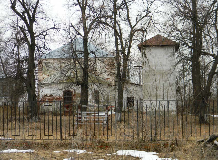 Борок. Борковская Троице-Николаевская пустынь. Церковь Казанской иконы Божией Матери. фасады