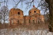 Церковь Рождества Пресвятой Богородицы, Вид с юго-запада<br>, Тишино, Трубчевский район, Брянская область