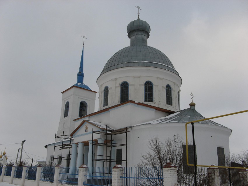 Церковь Владимирской иконы Божией Матери, Бетьки (Тукаевский район, Республика Татарстан). фасады