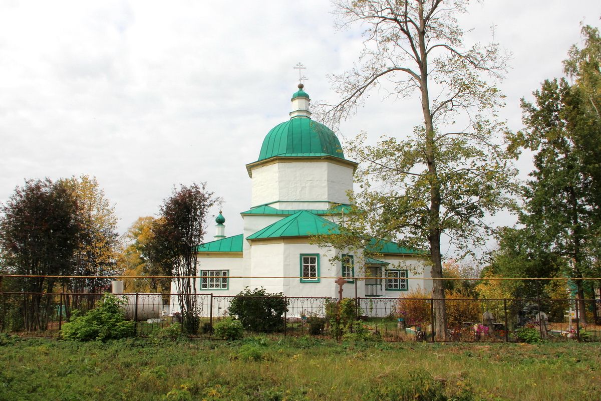 Церковь Иоанна Предтечи, Костенеево (Елабужский район, Республика Татарстан). фасады, Вид с востока.