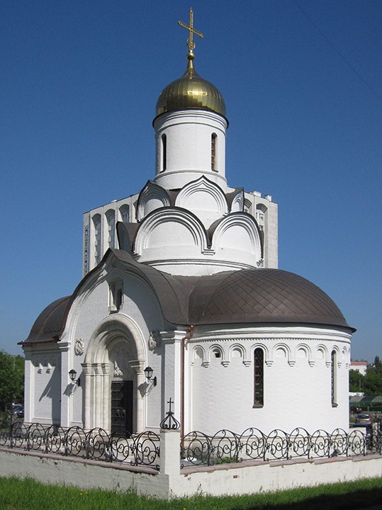 Свиблово. Церковь Владимира, митрополита Киевского в Свиблове (новая). фасады